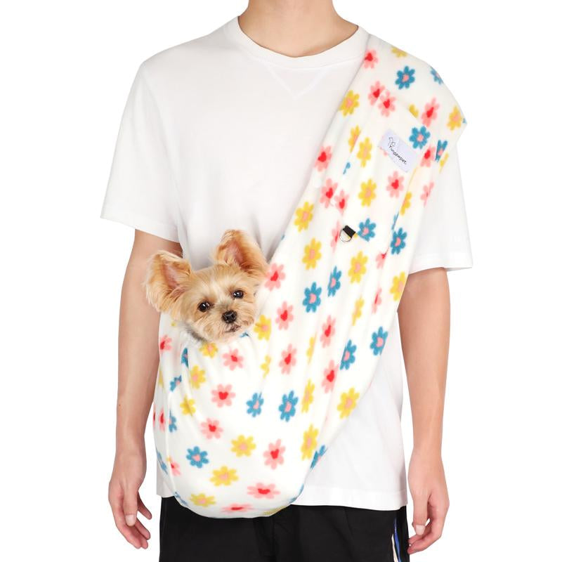 Dog Carrier Sling – Hands-Free Pet Carrier for Cats up to 14 Lbs, Dog Slings for Small Dogs, Dog Sling Carrier for Every Day Use, Machine Washable Cool Cat Stuff Puppy