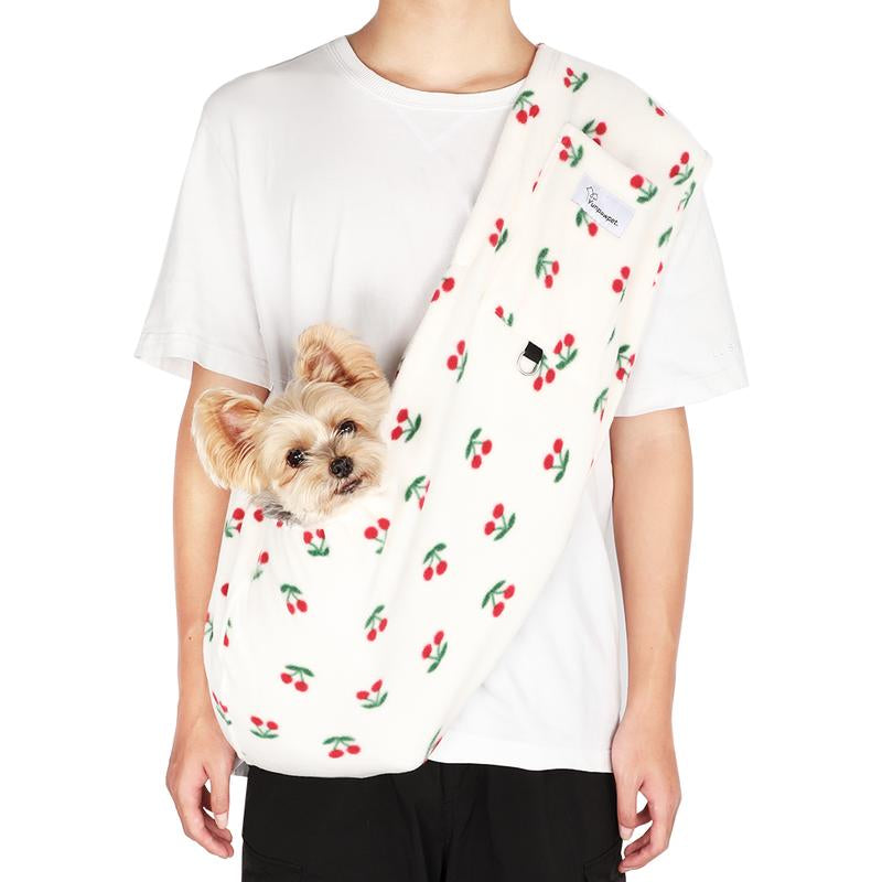 Dog Carrier Sling – Hands-Free Pet Carrier for Cats up to 14 Lbs, Dog Slings for Small Dogs, Dog Sling Carrier for Every Day Use, Machine Washable Cool Cat Stuff Puppy