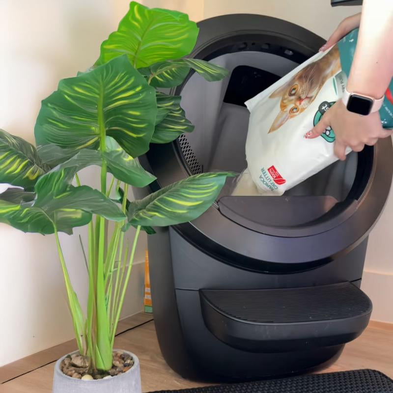 Moonforest Cat Litter,Kitty Litter,Tapioca Cat Litter, Smart Litter Boxes Cat Litter,Tofu Cat Litter, Clumping Premium, Low Dust Cat Comfort