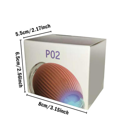 ROZINO 2025 Interactive Dog Cat Toys Durable USB Rechargeable Automatic Rolling Ball with Obstacle Avoidance for Small Medium Large Pets